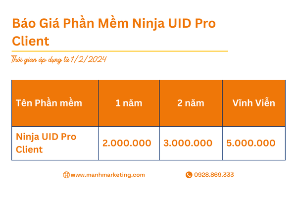 Ninja UID Pro Client