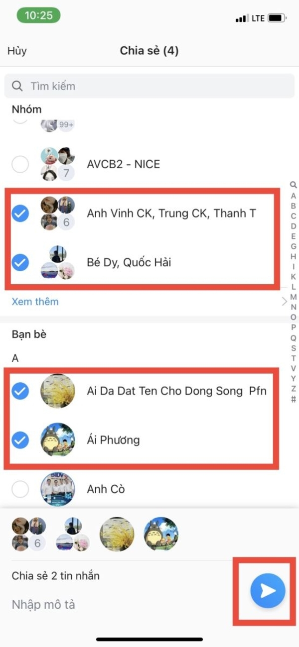 Chọn người